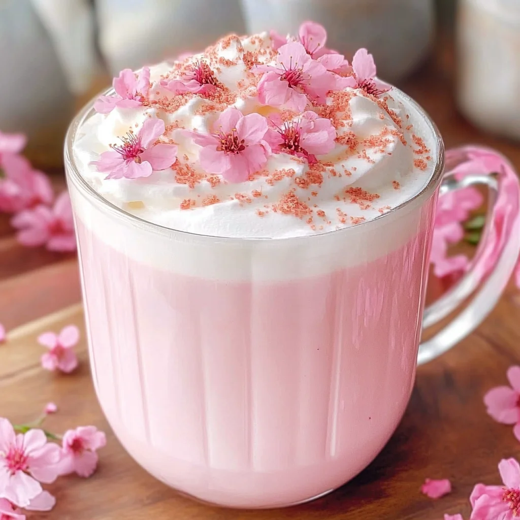 Sakura Latte Recipe