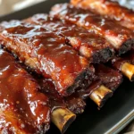 Slow Cooker Dr. Pepper BBQ Ribs