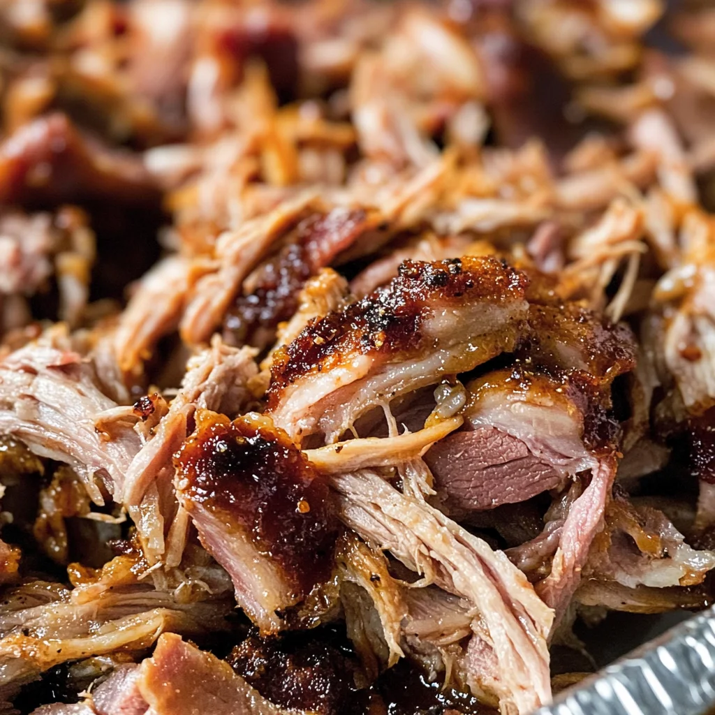 Smoked Pulled Pork–Pork Shoulder or Pork Butt