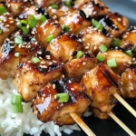 Teriyaki Chicken Skewers