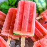 Watermelon Lemonade Popsicles